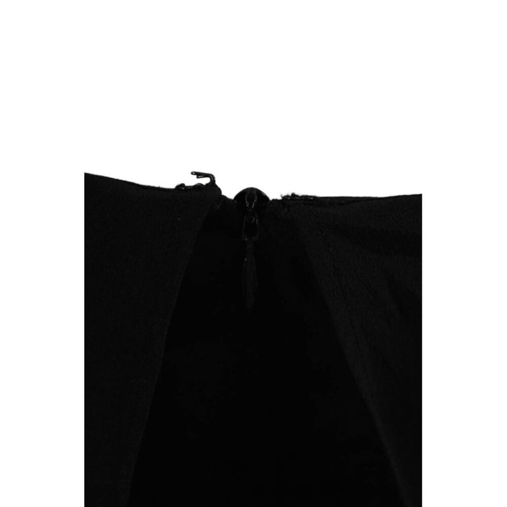 Theory, Women, Black Silk Square Neck Sleeveless Jumpsuit Size 8 - Picture 4 of 6